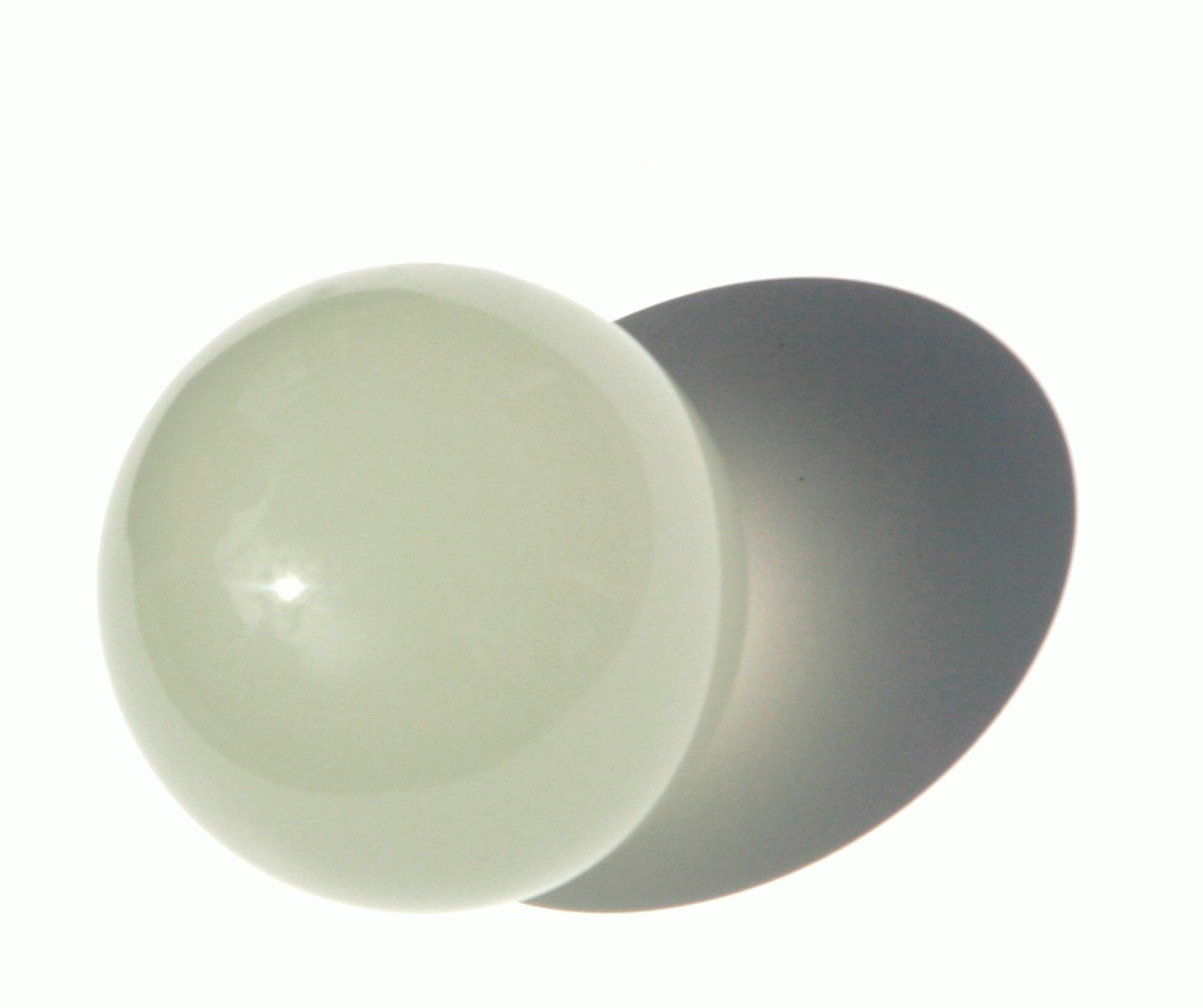 Glow in the dark Acrylic contact Juggling ball 75mm