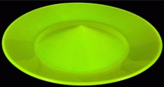 Thicker Spinning Plate - with stick ( circus toy ) Yellow