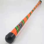 Devil Stick - tapered practice stick w/grips Green Orange